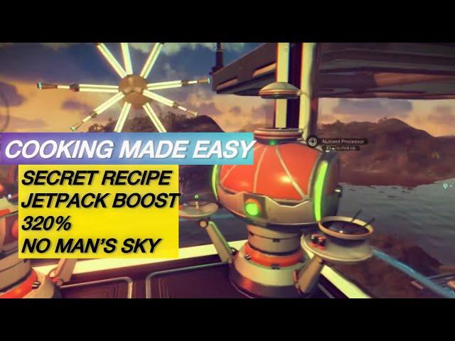 No Man’s Sky: 320% Boost Jetpack Recipe How to Make Easily All Ingredients