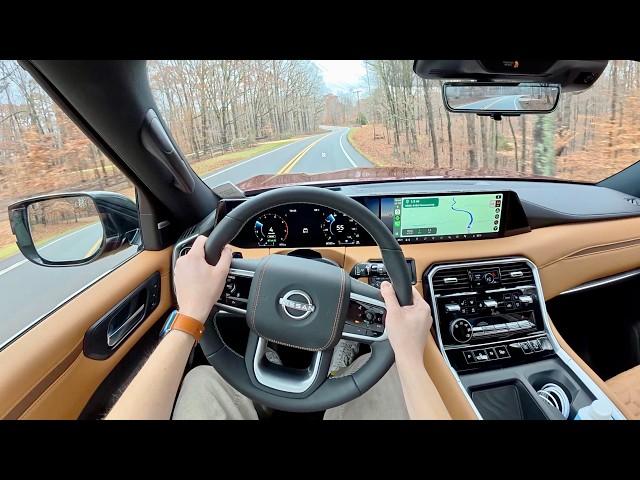 2025 Nissan Armada - POV First Driving Impressions (On & Off-Road)