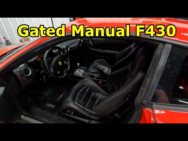 Ferrari F430 Manual Conversion Complete! First Drive