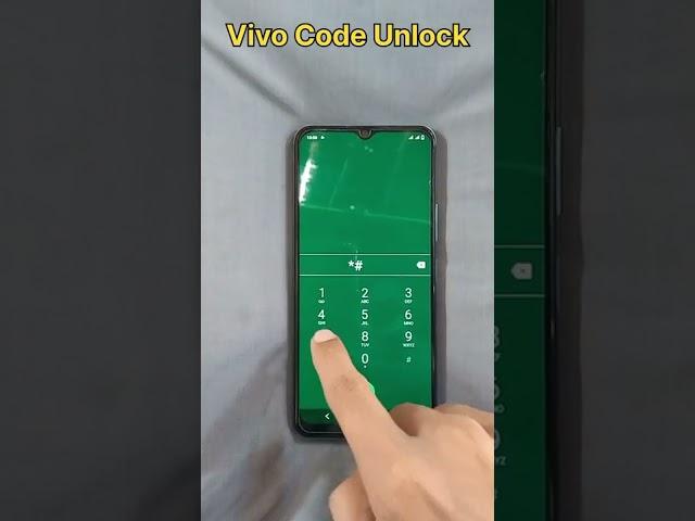 Vivo Code Unlock #shorts