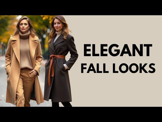 THE MOST ELEGANT FALL TRENDS OF 2024 II Elevate Your Style