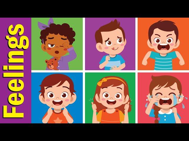 Feelings and Emotions Vocabulary Chant for Children | Fun Kids English