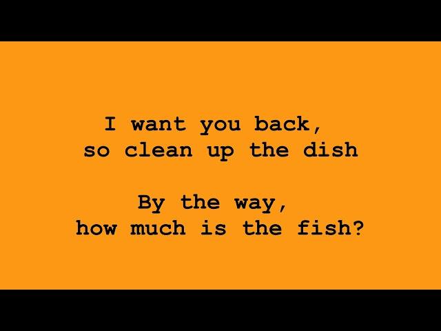 Scooter - How Much Is The Fish? (Lyric)