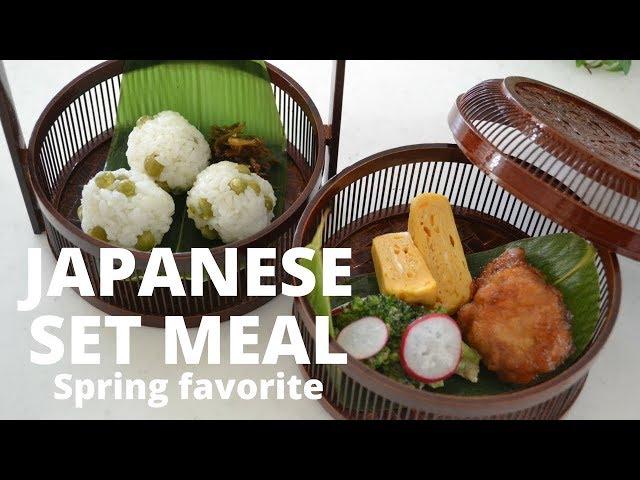 How to make Japanese Set Mealspring has come! ～春定食の作り方～（EP46)