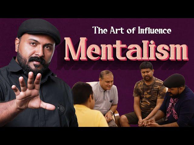 Mentalist Nipin Niravath Performs ESP Magic Trick | Psychic Research Entertainment