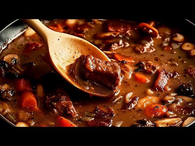 This is the most tender beef in sauce. Delicious and simple recipe