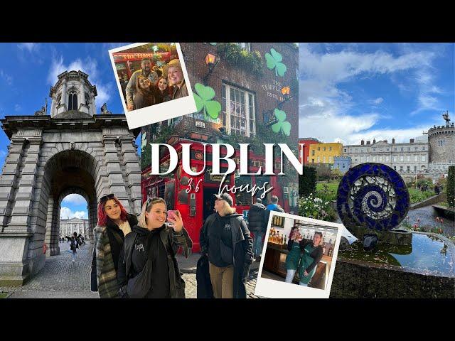 A WEEKEND IN DUBLIN! | JAMESON COCKTAIL CLASS, GLENDALOUGH & WICKLOW MOUNTAINS