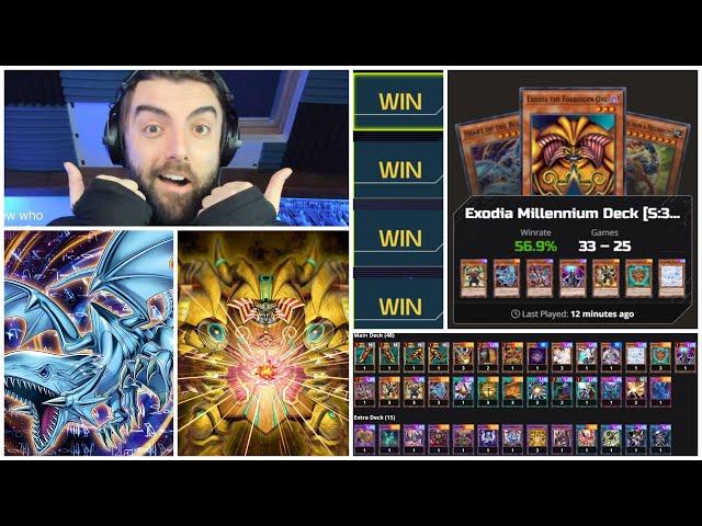 Millennium Exodia Deck!!! | MASTER RANK ALREADY?! 11x Win Streak [MD:S38]