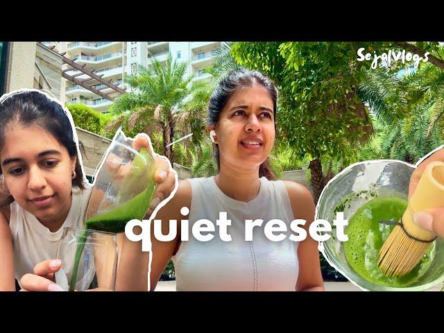 Slow Reset Vlog: Matcha, Journaling & Getting It Together | Sejal Kumar