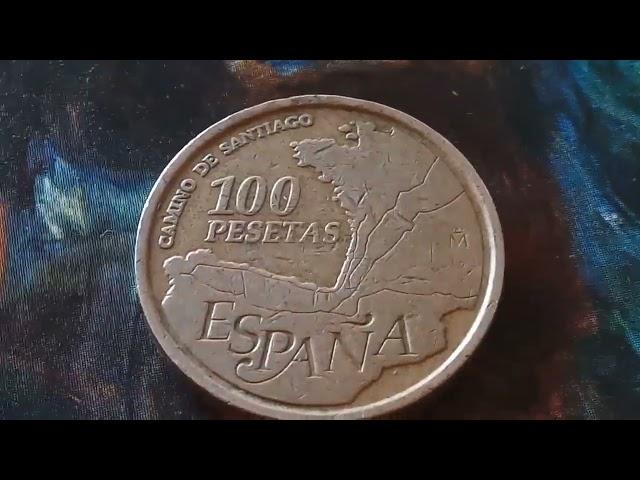 $ 15,000,00 Si tienes esta 100 Pesetas España Rey Juan Carlos Camino De Santiago 1993