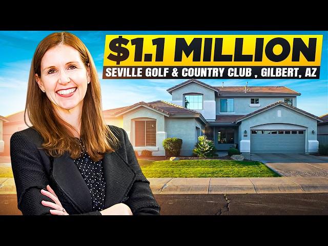 What does $1,100,000 get you in Gilbert, AZ? Gilbert's only private golf course!