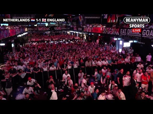 WEMBLEY BOXPARK LIMBS | Ollie Watkins GOAL England 2-1 Netherlands