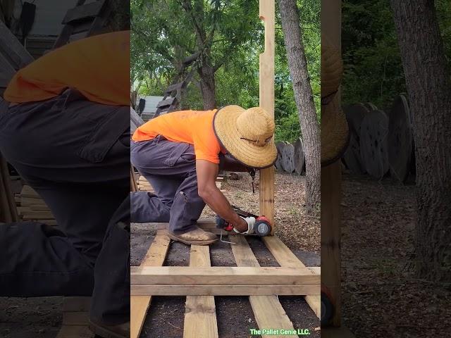 DIY upgrades #diy #upgrades #thepalletbusiness #pallets #palletbusiness #shorts #milwaukeetools