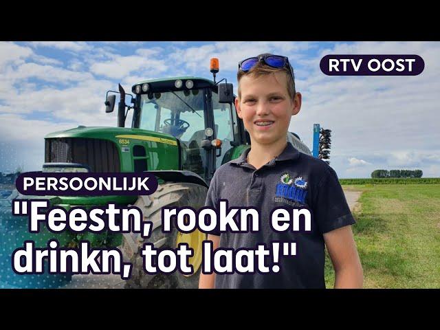 Jesse (15) ging viral! We bezochten ‘m op de boerderij | RTV Oost