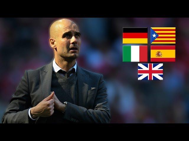 Pep Guardiola Speaking 5 different Languages