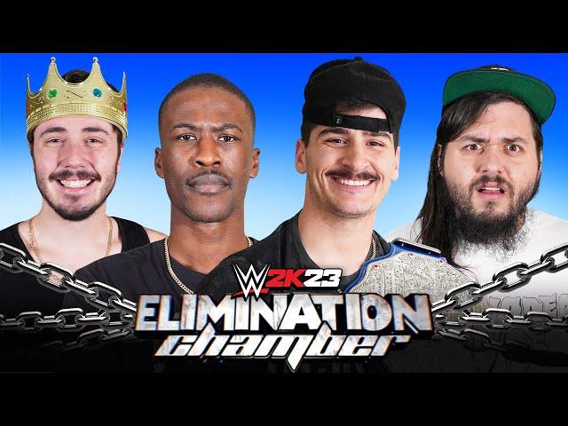 We Let The AI Compete in our WWE Elimination Chamber