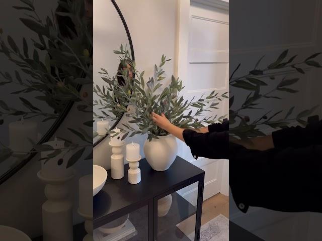 Elevate your home by adding these faux olive stems! Shop links on my LTK 