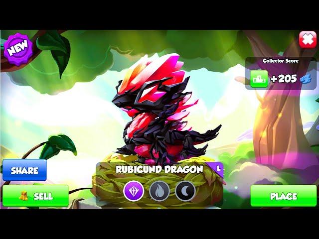 Hatched RubiCund Dragon-Dragon Mania Legends | Begin Bright Hero Challenge event | DML