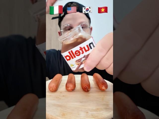 How countries eat sausage!