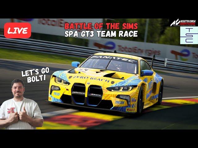 Battle of the Sims with TSC - ACC GT3 Spa Team Race