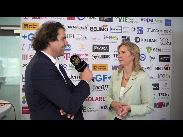 Immobilientag 2024 | Claudia Brey von ÖBB-Immobilien im Interview mit Alexander Ghezzo