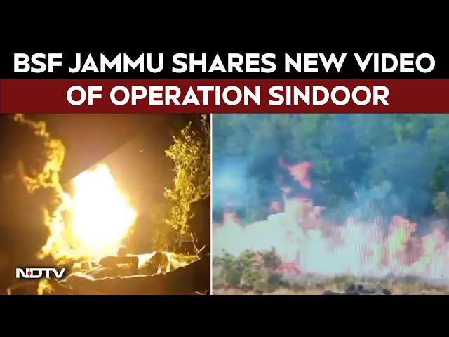 Operation Sindoor Video | Border Security Force Jammu Shares Video Of Operation Sindoor