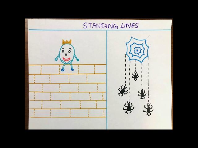 DIY Pre-Writing Skills worksheets for Nursery/LKG/Preschoolers...