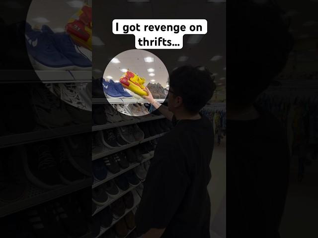 How I got revenge on thrift stores #sneaker #shoes