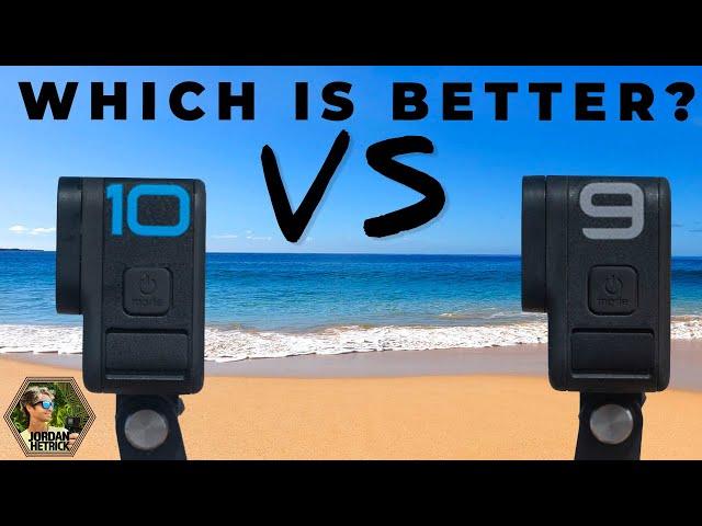 WORTH THE UPGRADE? GoPro HERO 10 Vs GoPro HERO 9 Camera Comparison