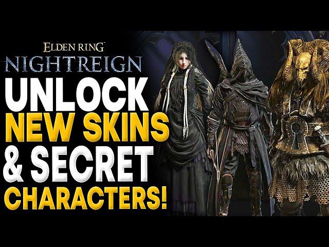 How To Change SKINS In Elden Ring Nightreign & Unlock SECRET Characters