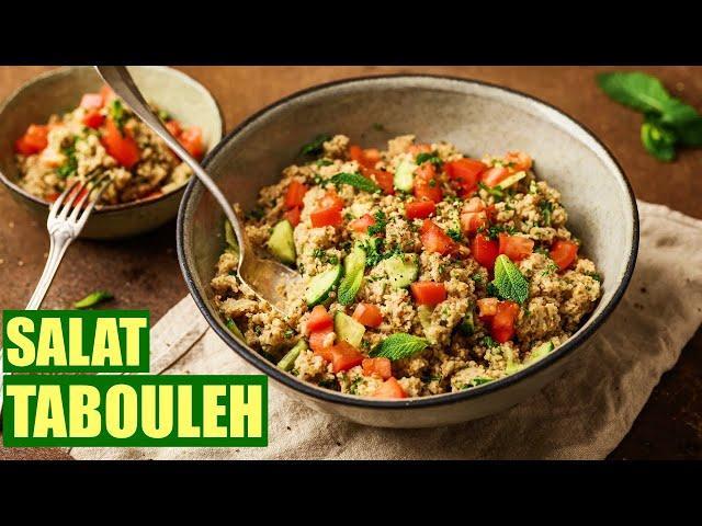 Tabouleh Salat Rezept / Bulgursalat / Tabbouleh Salad Recipe (Taboulé) Vegetarische Rezepte