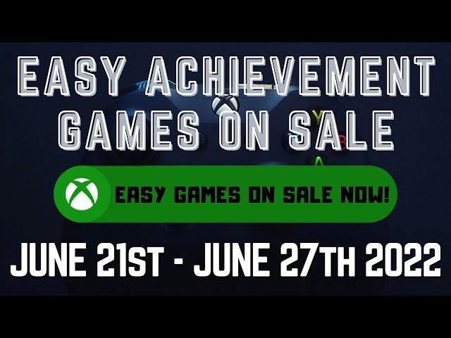 Easy Achievement Games On Sale This Week #Xbox