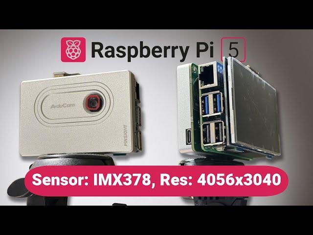 Raspberry Pi 5 + AI camera + 3.5”Display = AI Camera All-in-One System #ArduCam #PiNSIGHT #DepthAI