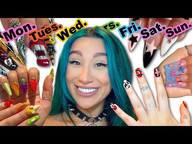 Testing SHEIN NAILS for 7 Days Straight *THE CHEAPEST NAILS*