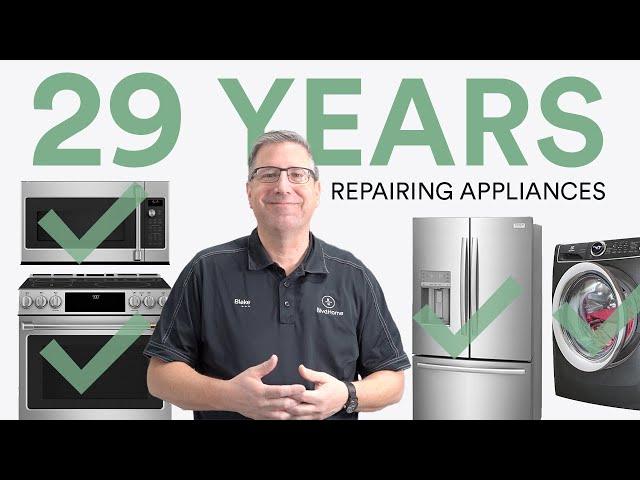 Best Appliances Recommended by a Repair Technician of 29 Years