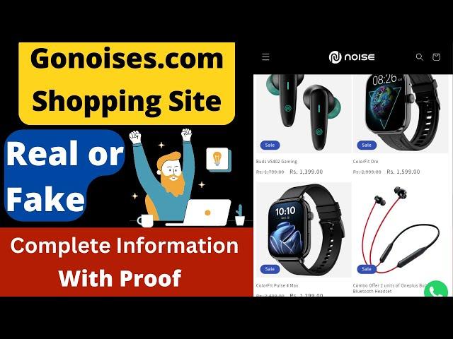 Gonoises Real or fake | Gonoises.com Review | Refund Process | Order Cancel |Gonoises Product Return