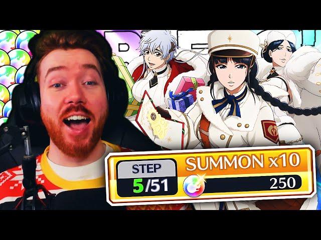 CRAZY CHRISTMAS LUCK!! NEW CHRISTMAS RETSU, NEMU & ISANE SUMMONS!! Bleach: Brave Souls!