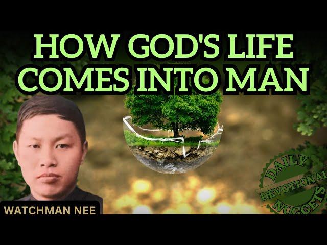 HOW TO RECEIVE THE LIFE OF GOD | WATCHMAN NEE