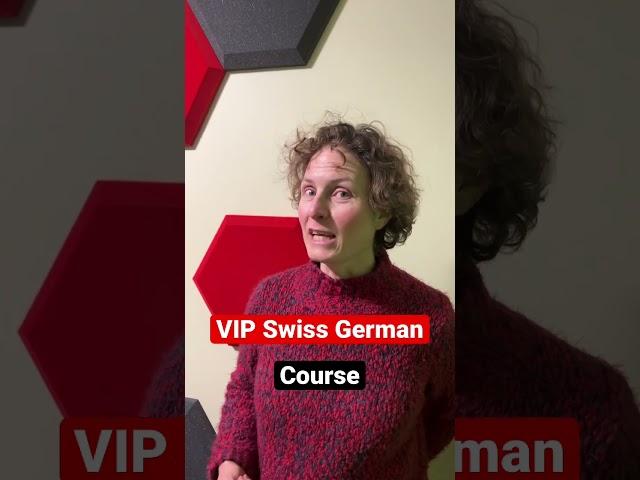 Swiss German Course