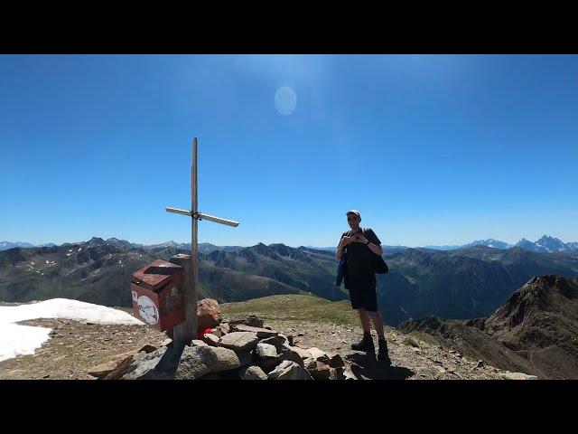 Wanderung zum Hinterbergkofel 2726m Tirol Österreich12. 6.2022  4k