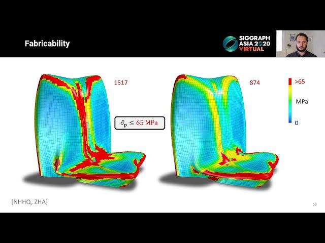 Computational Design of Cold Bent Glass Façades [SIGGRAPH Asia 2020 talk]