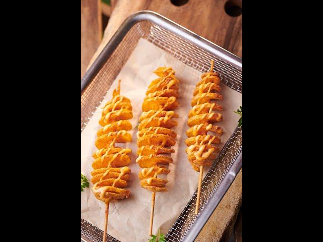 How to make Potato Twisters at home | Chef Sanjyot Keer #shorts