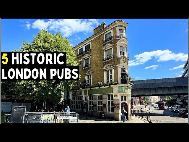 Step Back in Time: Discover 5 Historic Pubs in the City of London