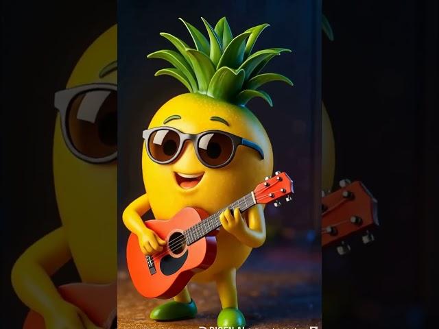 : Pineapple Rockstar Jam – The Tropic Tune King! #trending #viral
