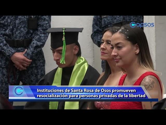 Instituciones de Santa Rosa le apuestan a proyectos de resocialización en centro penitenciario