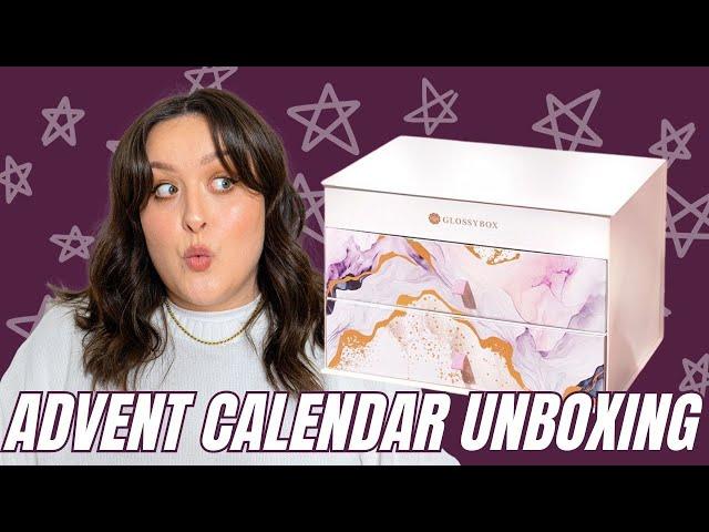 BEST BEAUTY ADVENT CALENDAR OF 2024?  Glossybox 2024 Advent Calendar Unboxing + Discount Code