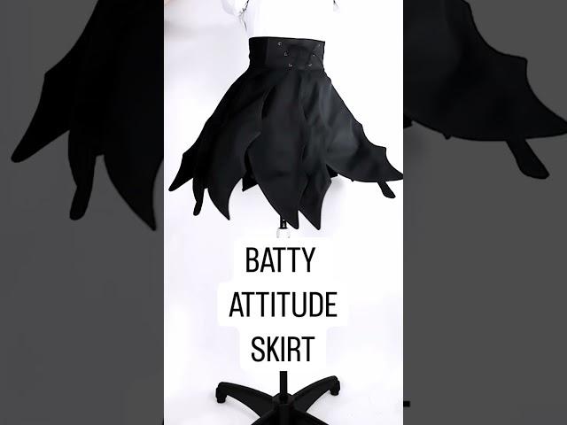 Batty Attitude Skirt debuting tomorrow 6/15 at the @macabremarkethtx ️ #fashion #ootd