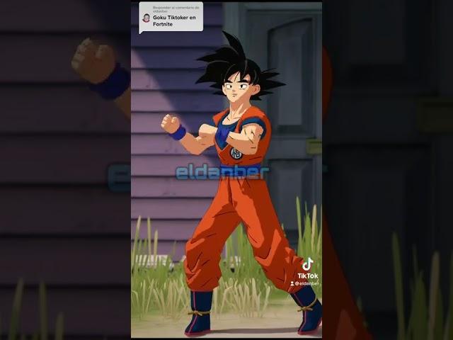 Goku Tiktoker en Fortnite