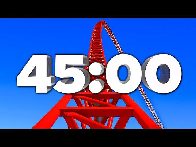 45 Min Countdown Timer (Roller Coaster) 