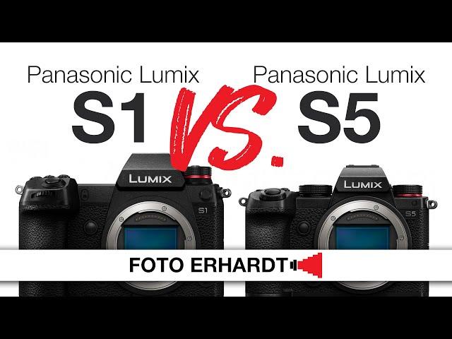 Versus: Panasonic Lumix DC-S1 vs. DC-S5